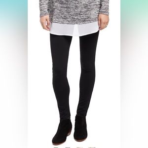 Motherhood Maternity Women's Maternity French Terry Secret Fit Belly Leggings